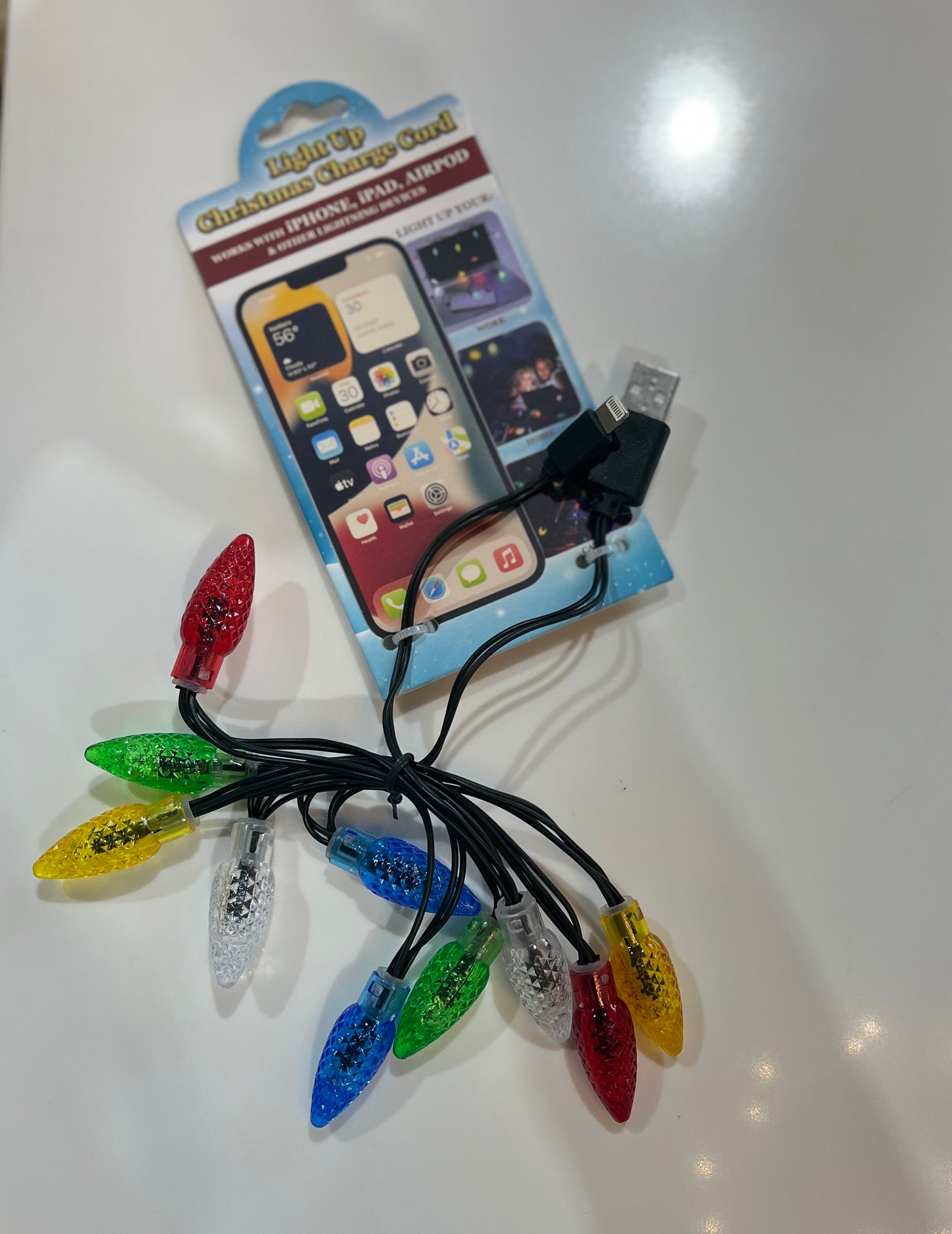 Light Up Christmas Charger Cord