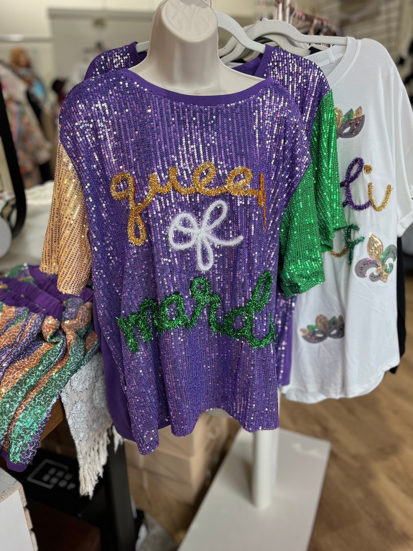 Queen of Mardi Gras Shirts