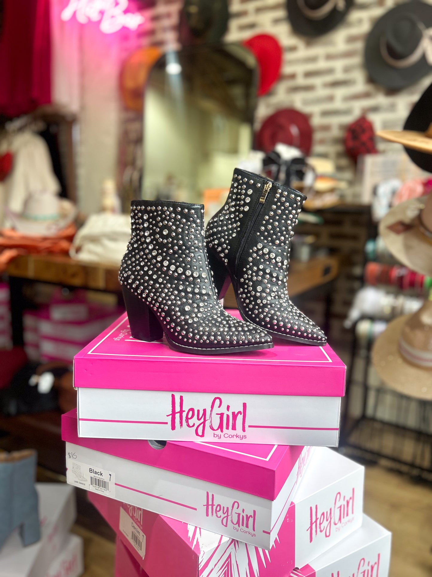 Line Dance Bedazzled Booties