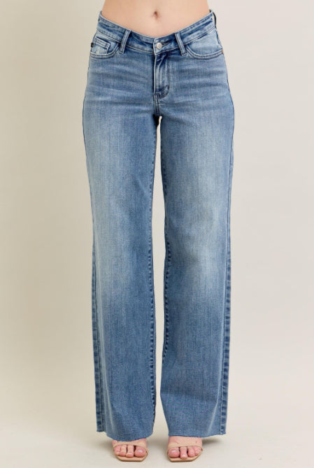 V-Front Baggy Jean