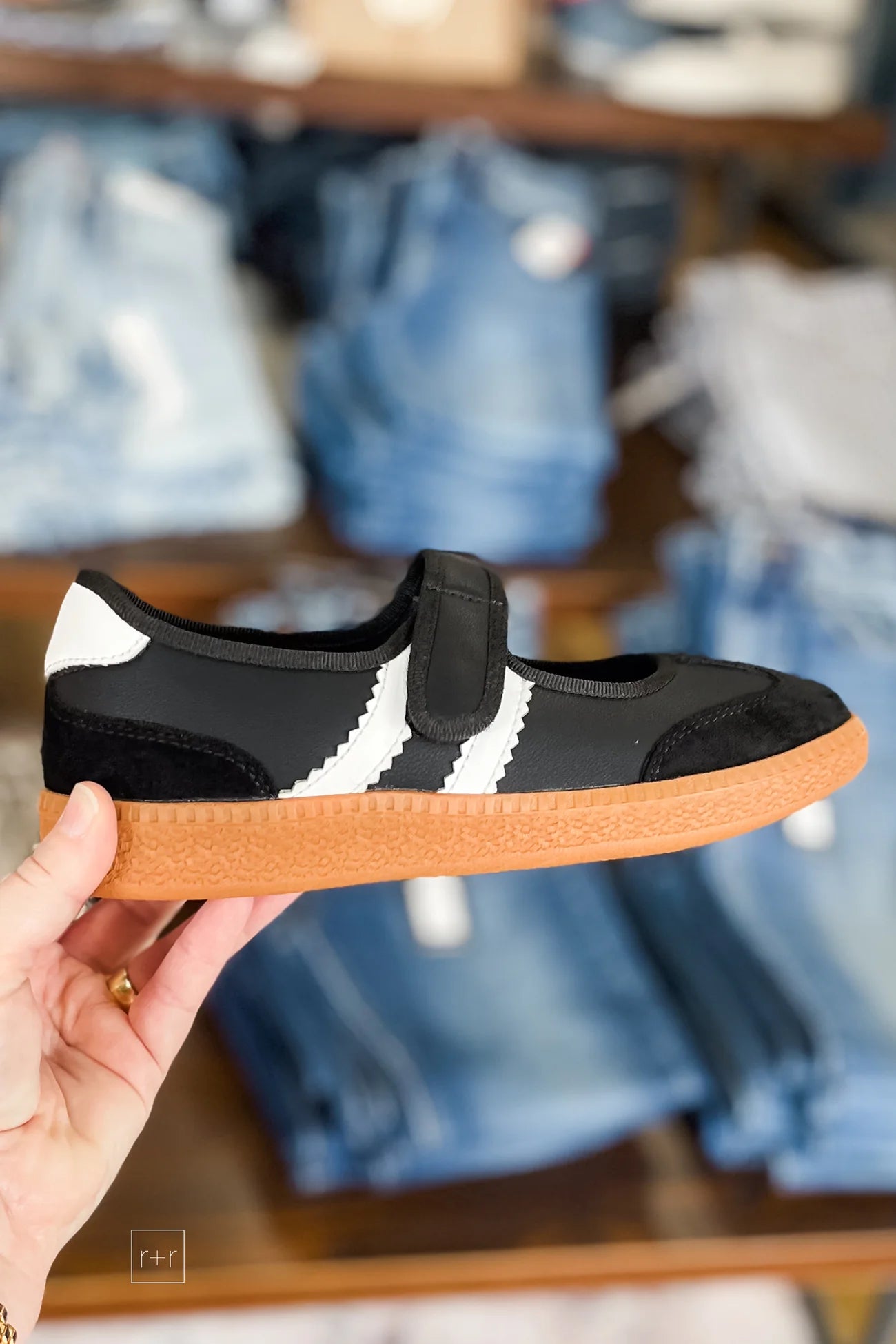 Black Corky Calm Down Sneakers