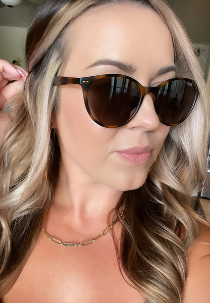 Asher in Shell Sunglasses