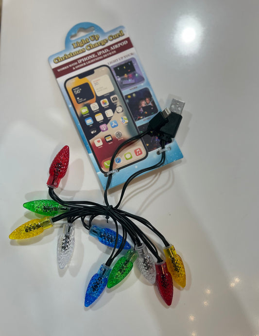 Light Up Christmas Charger Cord