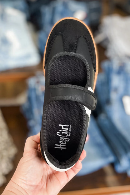 Black Corky Calm Down Sneakers