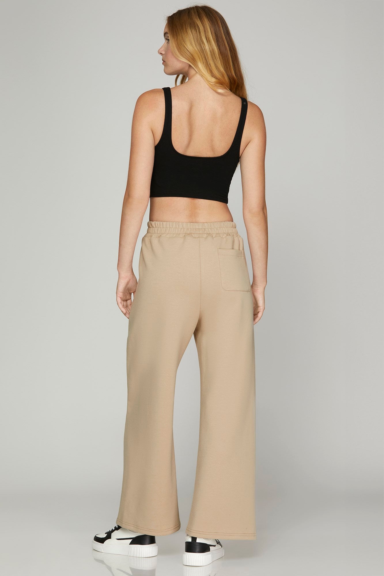 Taupe Scuba Knit Pants