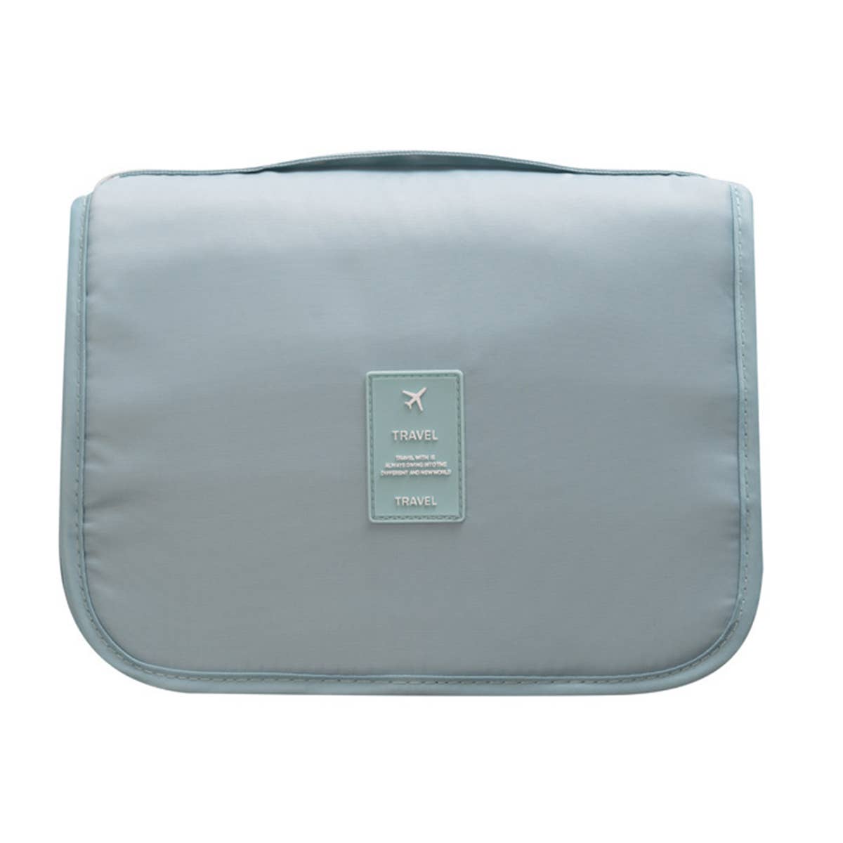 Beige Makeup Storage Bag For Travel