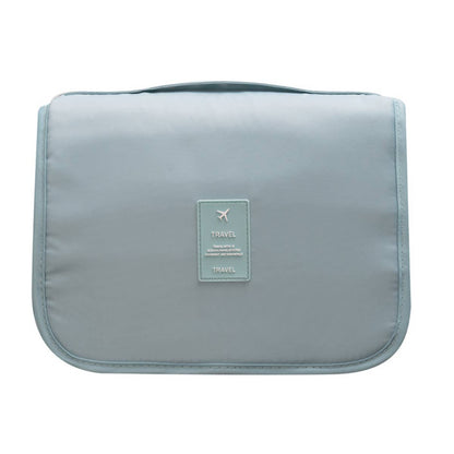 Beige Makeup Storage Bag For Travel