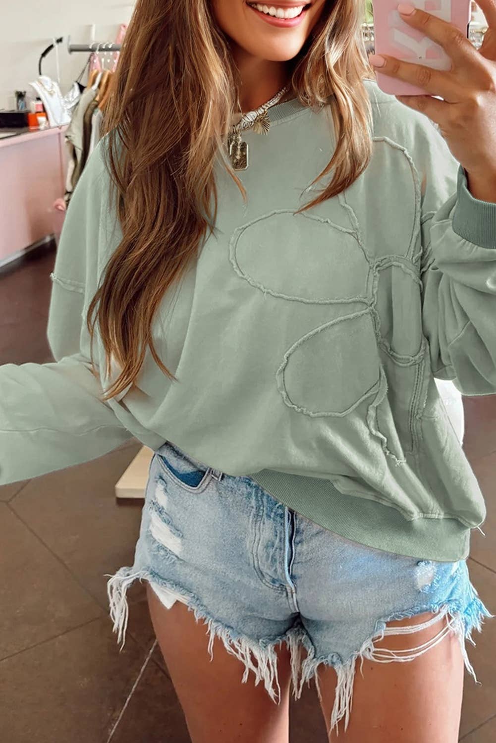 Flower Patch Casual Top