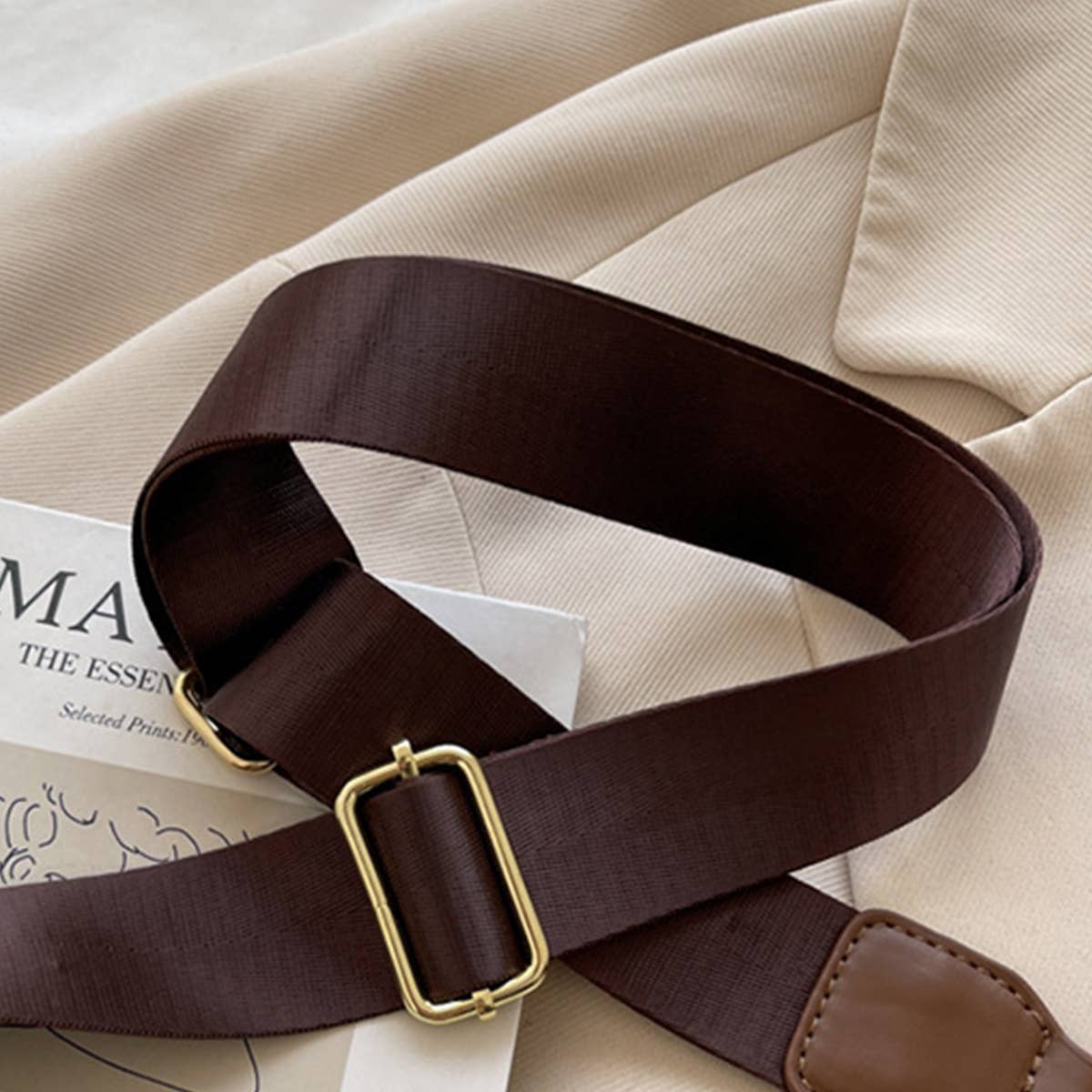 Trendy Checkered PU Crossbody Bag