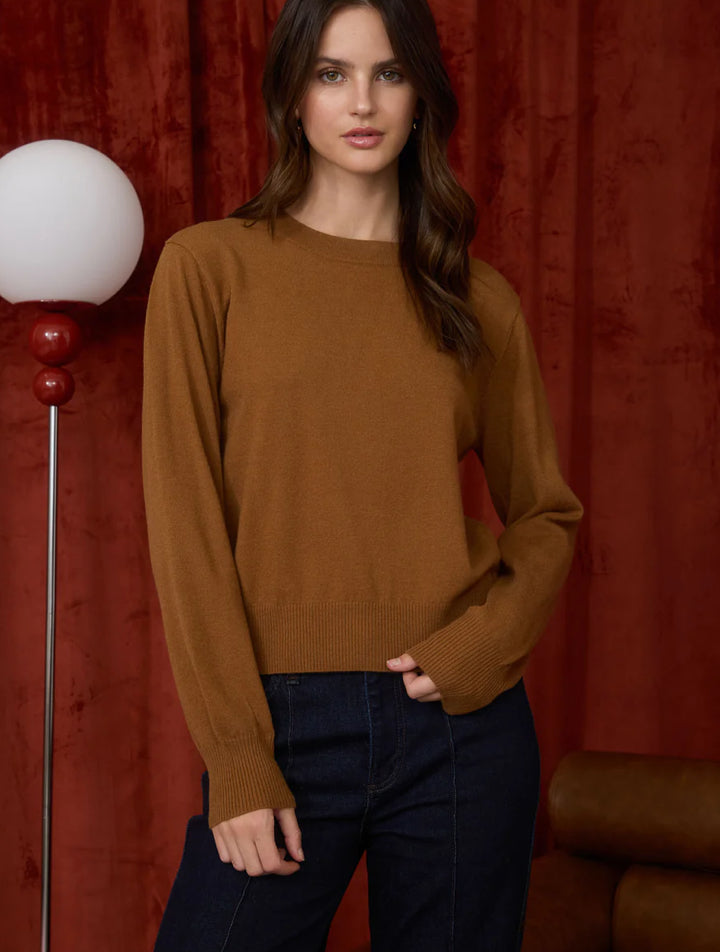 Crew Neck Long Sleeve Pullover