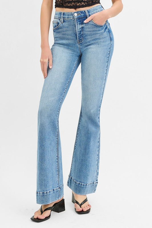 High Rise Flare Jeans