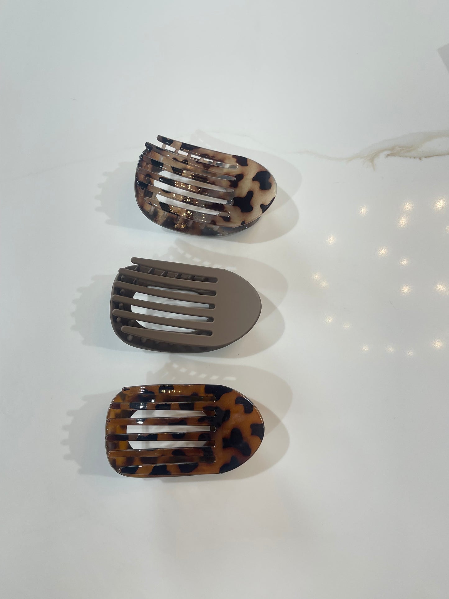 Oval Flat Hair Clips