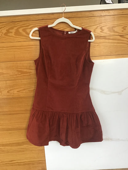 Corduroy Mini Dress