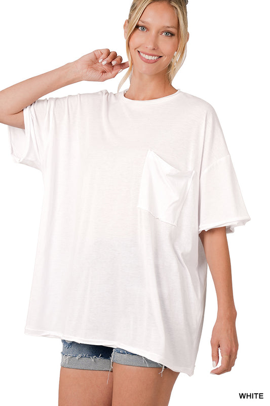 White Oversized Tee
