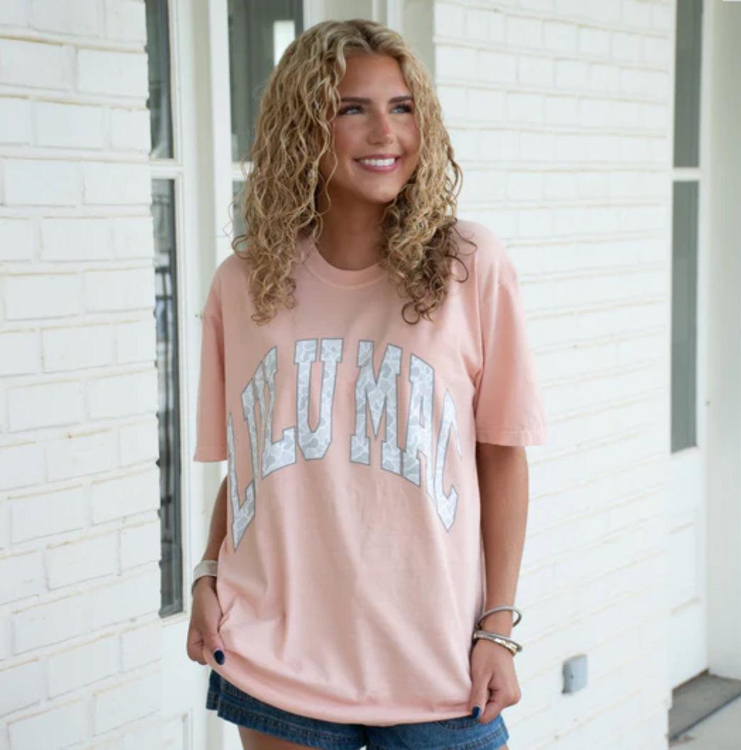 CAMO ADULT PEACHY COMFORT COLORS TEE