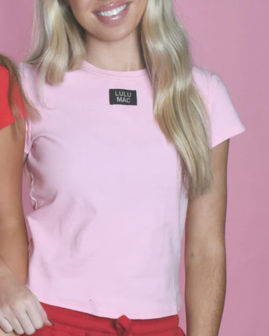 BABY DOLL TOP LIGHT PINK