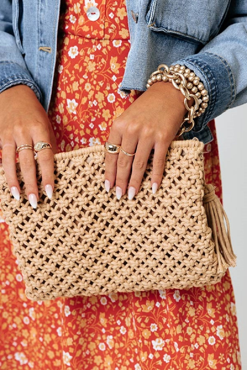 Woven Clutch