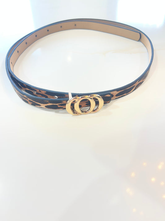 Leopard Belt