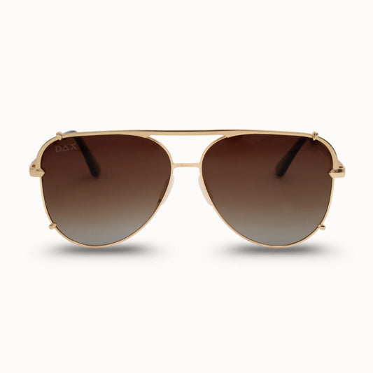Shay Sunglasses - Gradient Brown