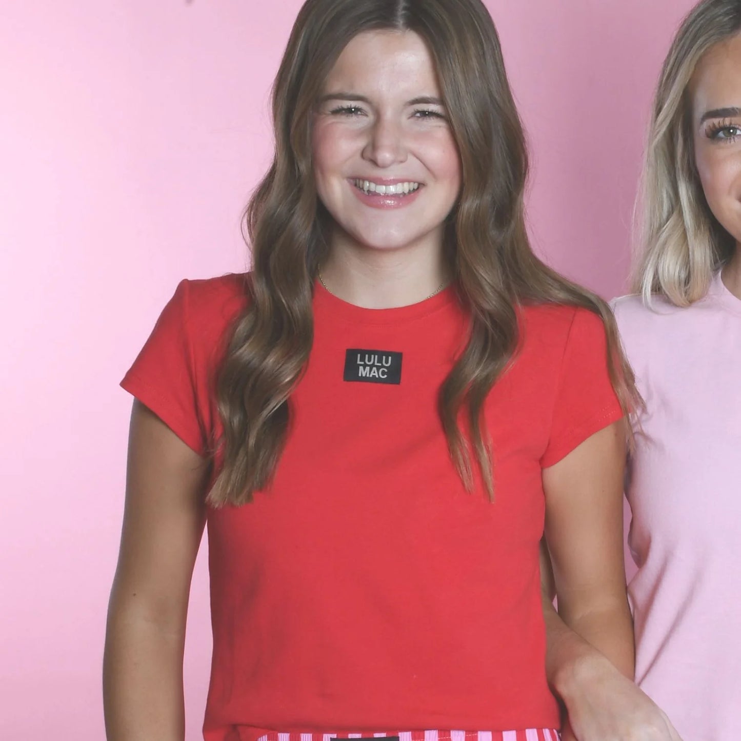 Lulu Mac Red Babydoll Tee