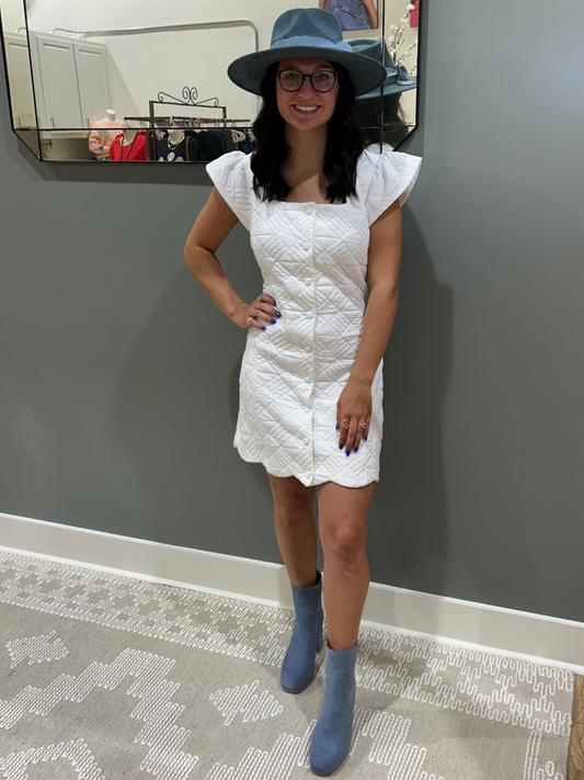 Off White Cotton Dress