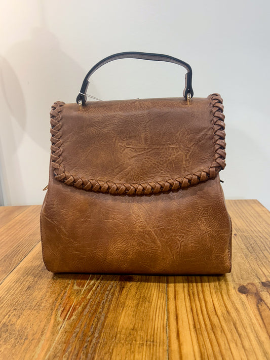 Blossom Vegan Whipstitch Backpack