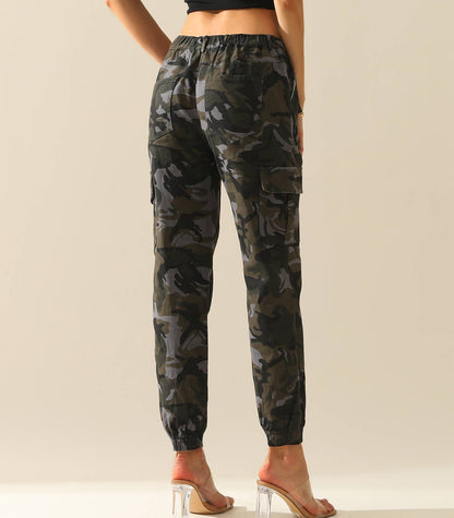 Camo Cargo Pants Cotton Work Pants