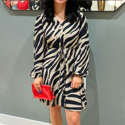 Zebra Print Dress